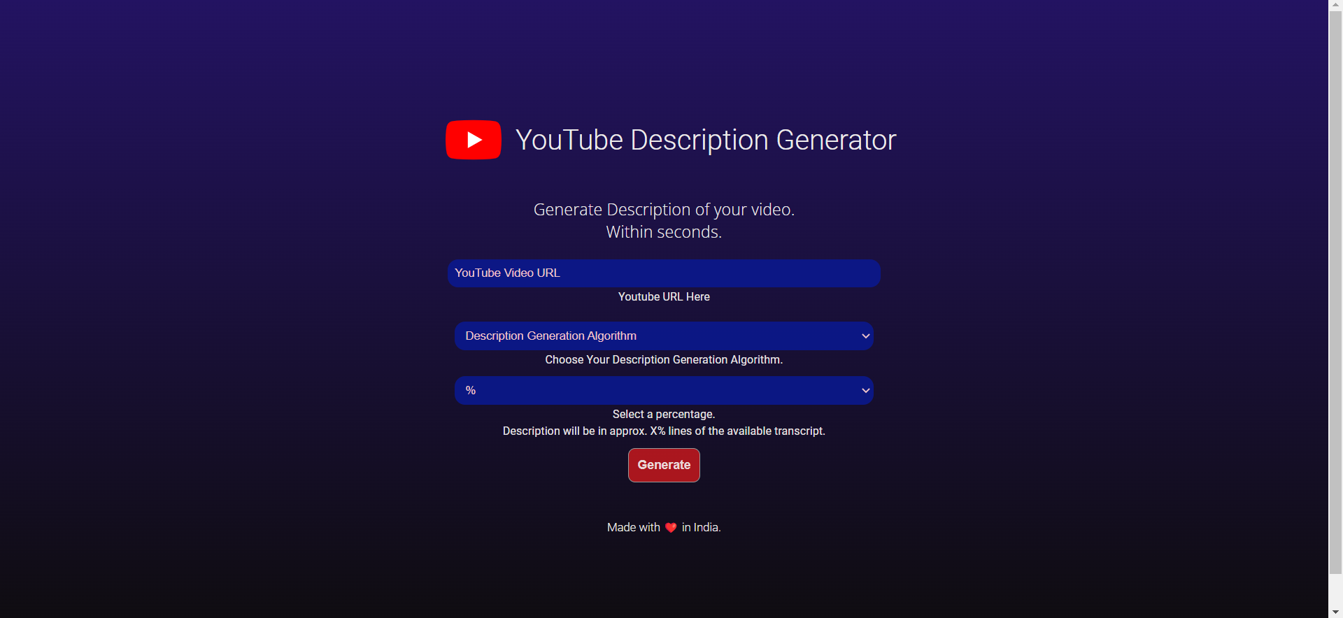 Youtube Analyser