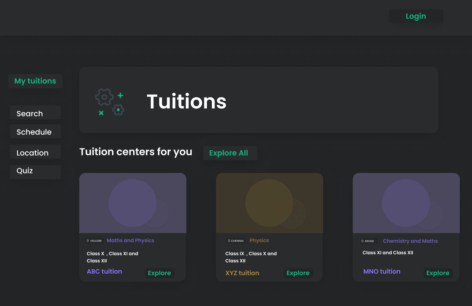 Online Tuition Management System